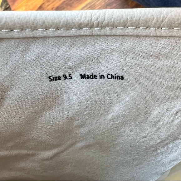 DOLCE VITA SERLA IVORY NUBUCK BRAIDED HEELED MULES SIZE 9.5 - Picture 12 of 15